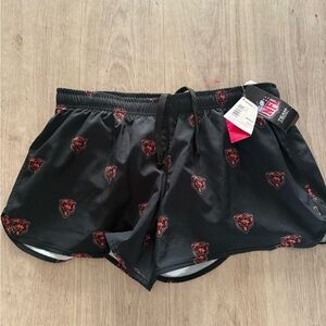 NFL Women's Blue and orange Shorts Chicago bears Accents
